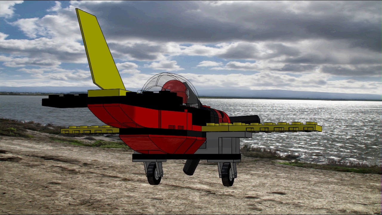 LEGO Stunt Plane Animation