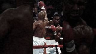 Holyfield Dodged Foremans Punch, Until...