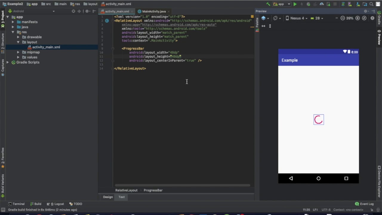 Android ProgressBar - Sinhala Tutorial - YouTube