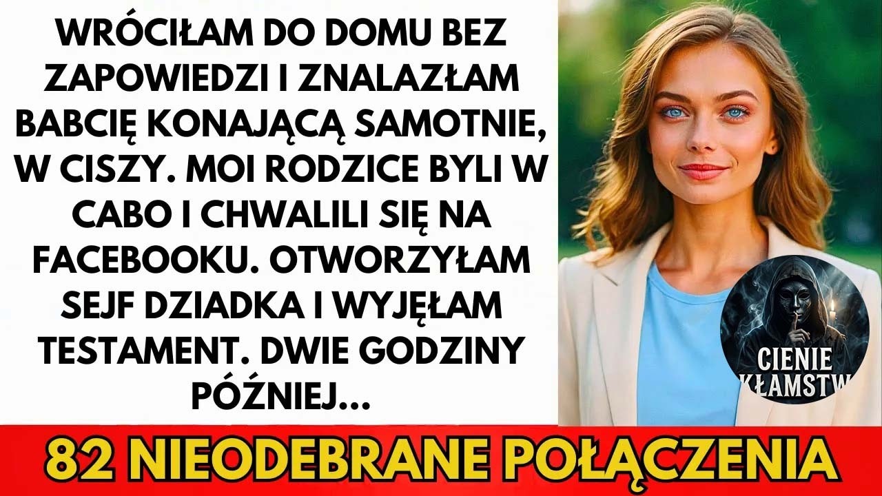 Kiedy wróciłam z Afganistanu, znalazłam moją babcię na wpół martwą w zarośniętym domu, a na jej telefonie SMS-a od mojej matki: „Jesteśmy zawaleni przygotowaniami do wyjazdu. Weź taksówkę do...