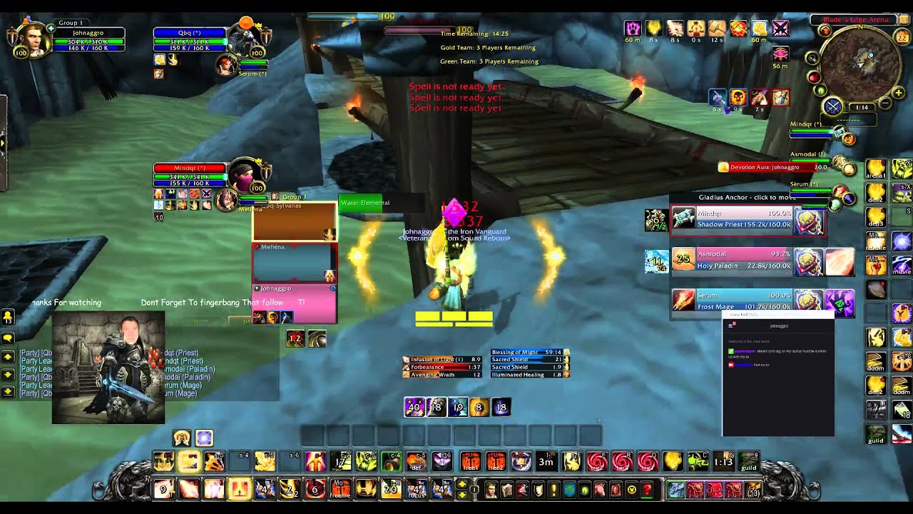 Epic 3s Holy Paladin POV Comp Holy pala/Mage/Boomkin Vs 2.1k