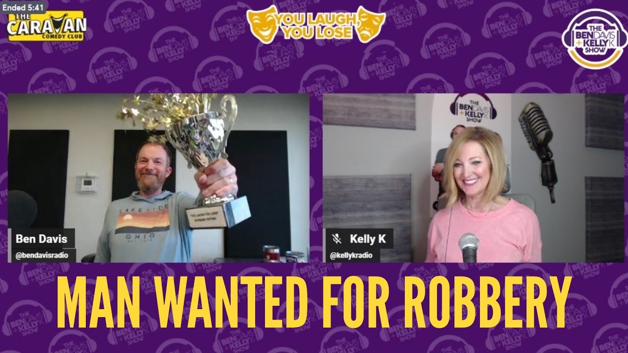 You Laugh You Lose: Man Wanted For Robbery - YouTube