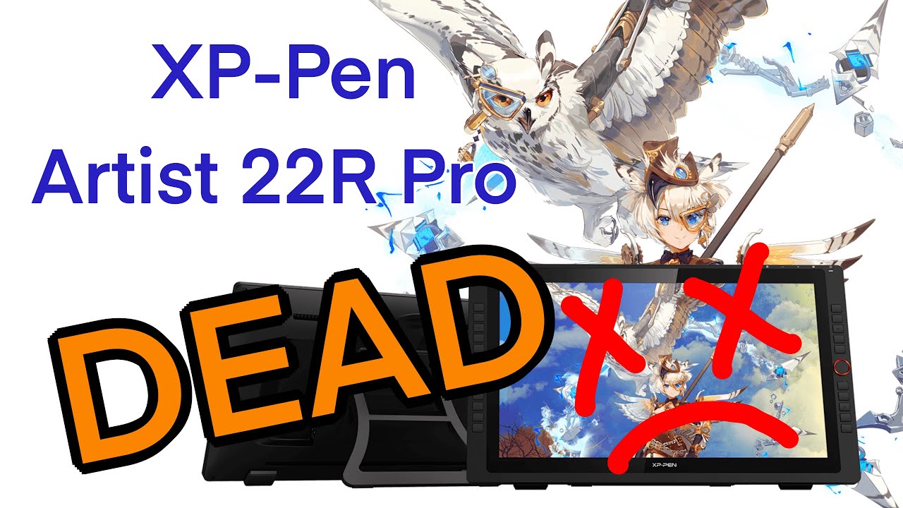 XPPen Pen Display DEAD after just 3 years ( YouTube