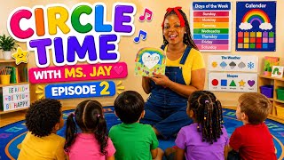 Fun Circle Time for Kids with Ms. Jay | Fun Learning for Toddlers & Preschoolers