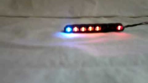 1:10 or 1:18 Scale Traffic Advisor Red Orange Blue