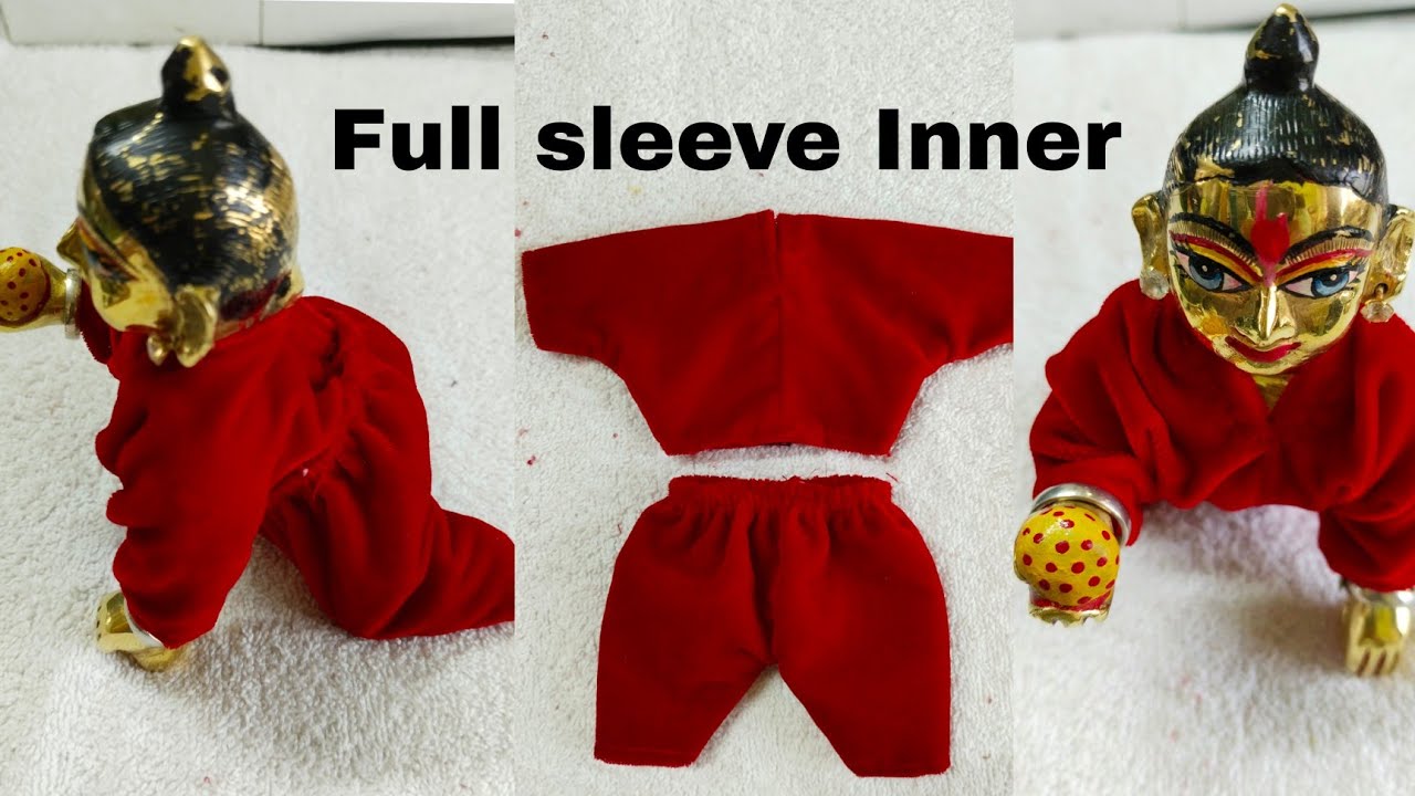 Full Sleeve Inner For Laddu Gopal | Night Suit For Laddu Gopal |