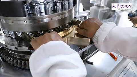 DOUBLE SIDED ROTARY TABLET PRESS MACHINE (GMP MODEL) B4 MODEL