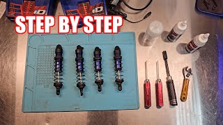 How to Refill Shock Oil in 1/8 RC car (TRAXXAS Sledge)