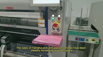 Introduction to the yamaha ysm20r pick and place machine.#yamaha machine #smt pick and place machine