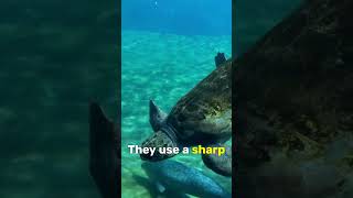 These Turtle Have Superpowers 🐢 #shorts #animals #mindblown facts