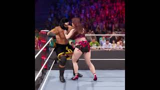 WWE 2K24 Live Stream - Ronda Rousey Vs Brock Lesnar Serious Fight -  #shortsvideo