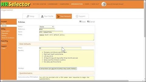 HR Selector Recruiter External User (2018.01)