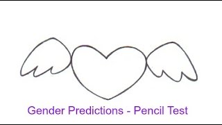 Gender Predictions - The Pencil Test
