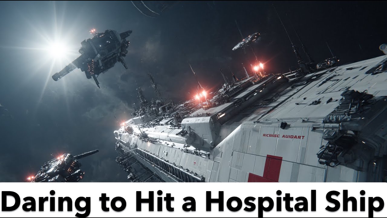 Daring to Hit a Hospital Ship? Humanity Responded with Full Force | HFY Stories
