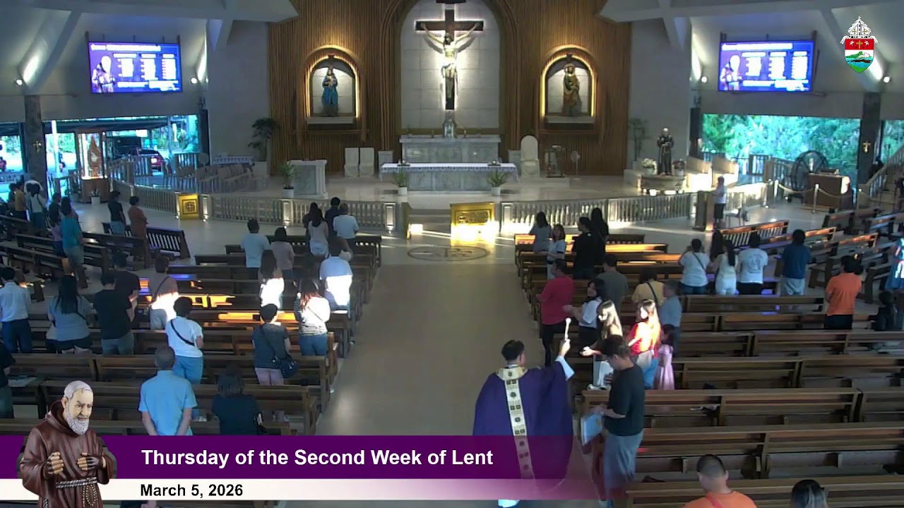 Mar 5, 2026 | 5 p.m. -  Thursday of the Second Week of Lent