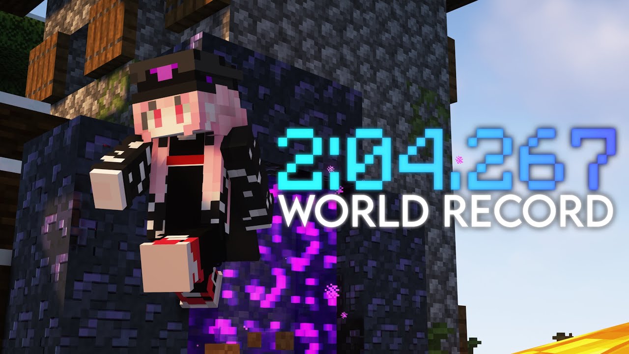 Minecraft SSG WR... but it's Bedrock Edition [2:04 FWR]