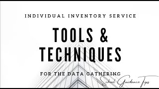 VLOG #2 | INDIVIDUAL INVENTORY SERVICE
