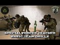 Airsofters train basic team drills with former sof operator