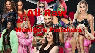 All Raw Women’s Finishers 2021