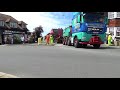 Allelys Heavy Haulage Abnormal Load Though East Sussex With Sussex Police