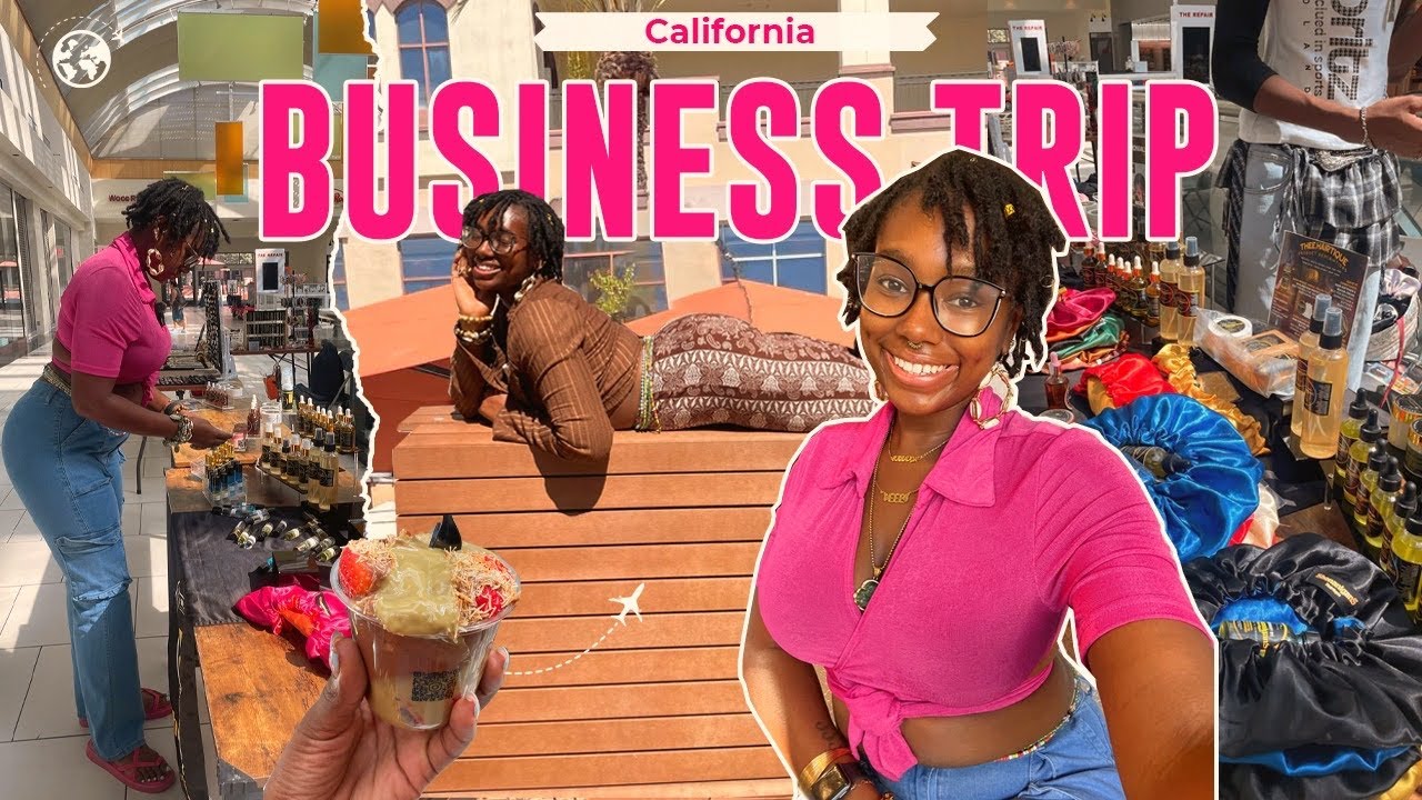 I Flew to California for a 3-Day Pop Up Shop | Business Trip Vlog