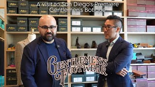 My Visit to Gentlemen’s Footwear in San Diego. Alden, Carmina, Crockett & Jones and Edward Green. 