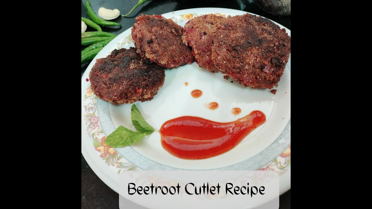 Tasty Beetroot Cutlet Recipe | Healthy and Easy Cooking | No Maida, no potato and no cheese