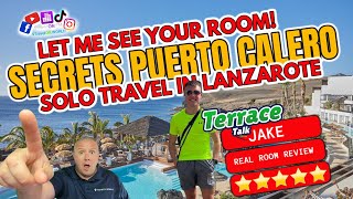 Wow 5 star solo traveller - Jake shows us the Secrets Hotel Puerto Calero. Lanzarote solo travellers