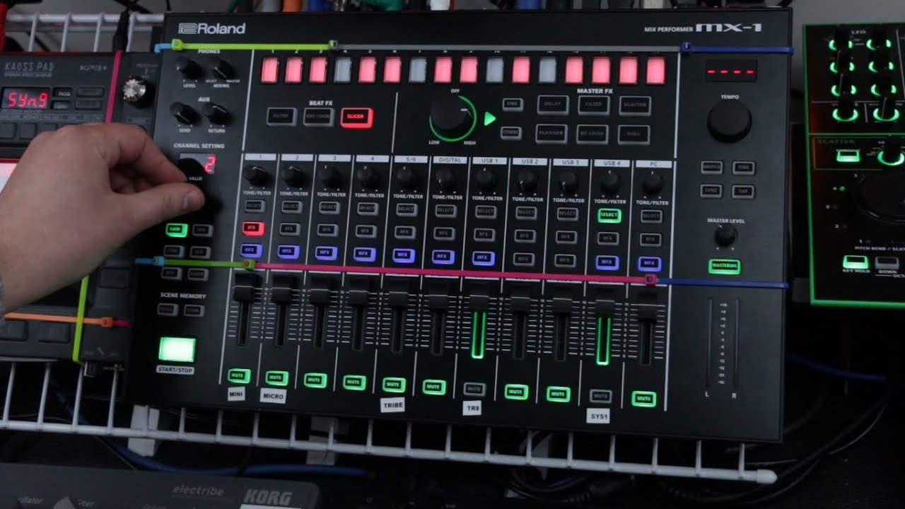 How to use the Roland MX 1 (Tutorial) - YouTube