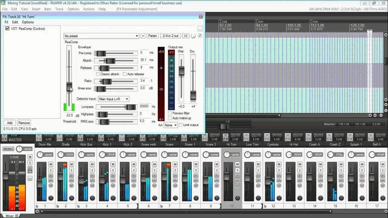 Mixing Metalcore Part 1 Drums YouTube