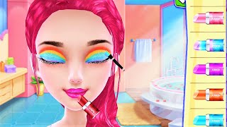 Roller Skating Girl Game - Fun Spa Makeup, Dress Up, Color Hairstyles & Design Games for girls screenshot 5