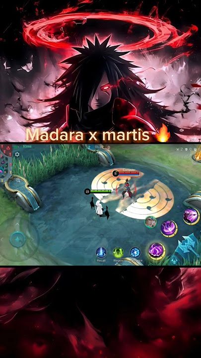 Madara x martis 🔥 || mlbb x Naruto || #mobilelegends #mlbb #mobilelegendsbangbang #ml #upcomingskin