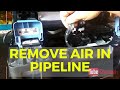 how to remove air in pipeline from canon ink tank printer all series
