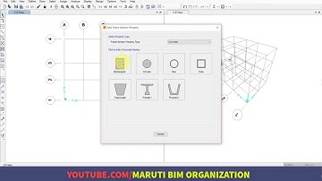 PART 9 - #Defining The #Sectional Properties in #SAP 2000