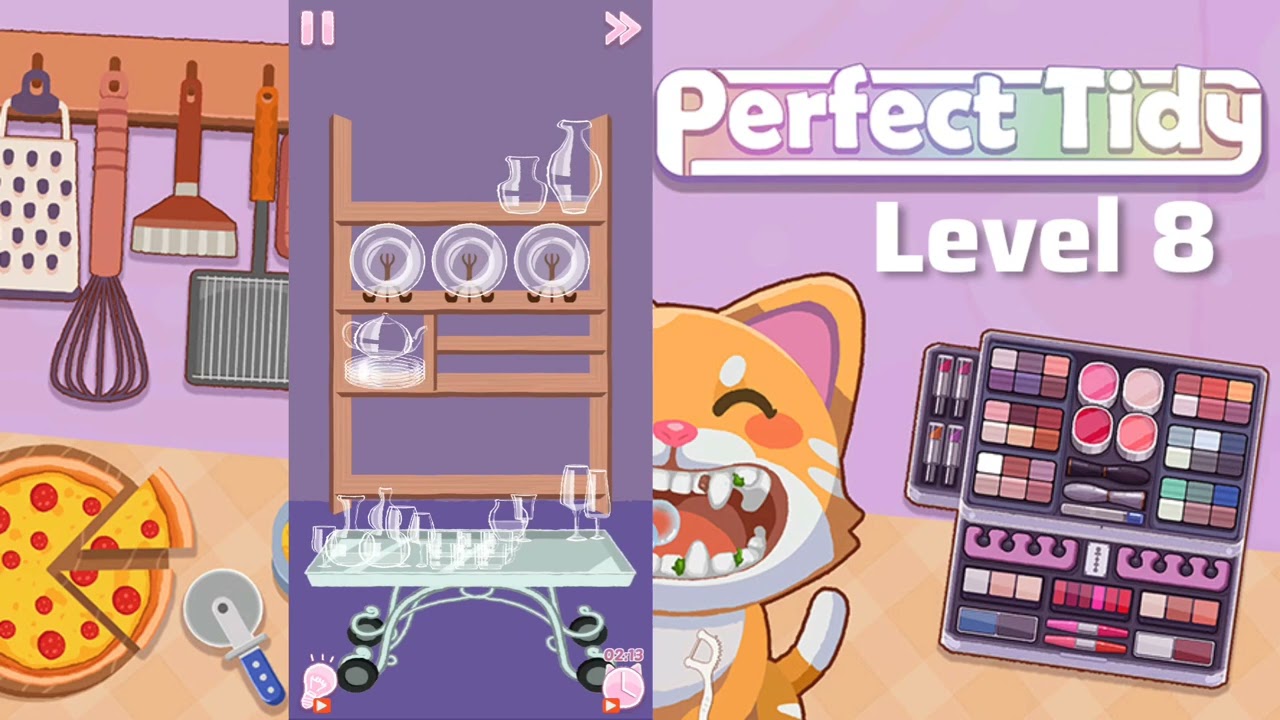 Perfect Tidy - Level 8 Game Walkthrough - YouTube