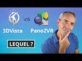 3DVista vs Pano2VR :  LEQUEL CHOISIR ? - Tuto logiciel visite virtuelle - Virtual tour 360