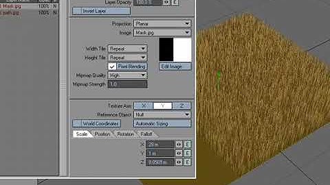LightWave 9 FiberFX- Animating fibers being cut/trimmed