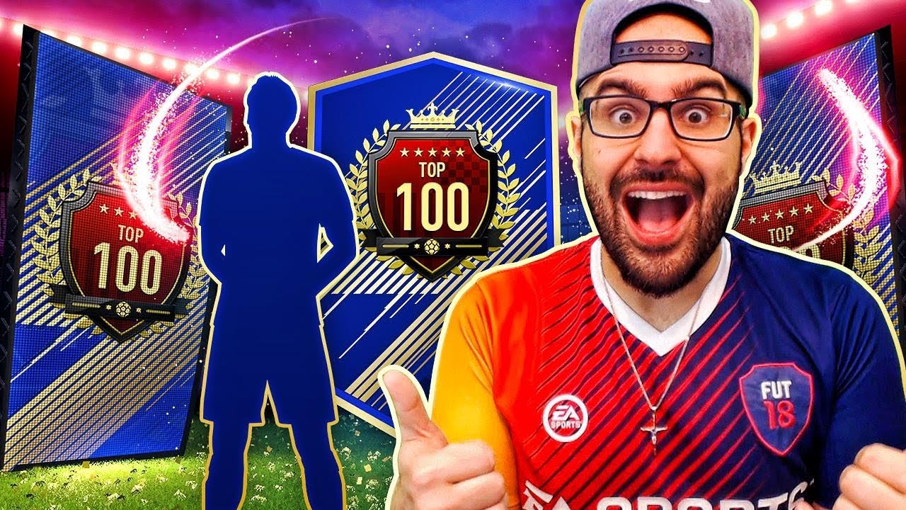 OMG EPIC TOP 100 TOTS FUT CHAMPIONS REWARDS! FIFA 18 Ultimate Team