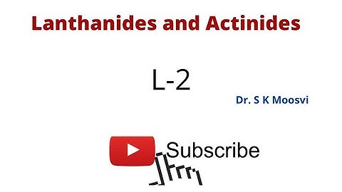 Electronic configuration of Actinides made easy for you