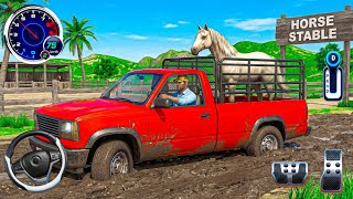 Offroad Zoo Animal & Farm Animal Transport Truck Simulator - Android Gameplay screenshot 4