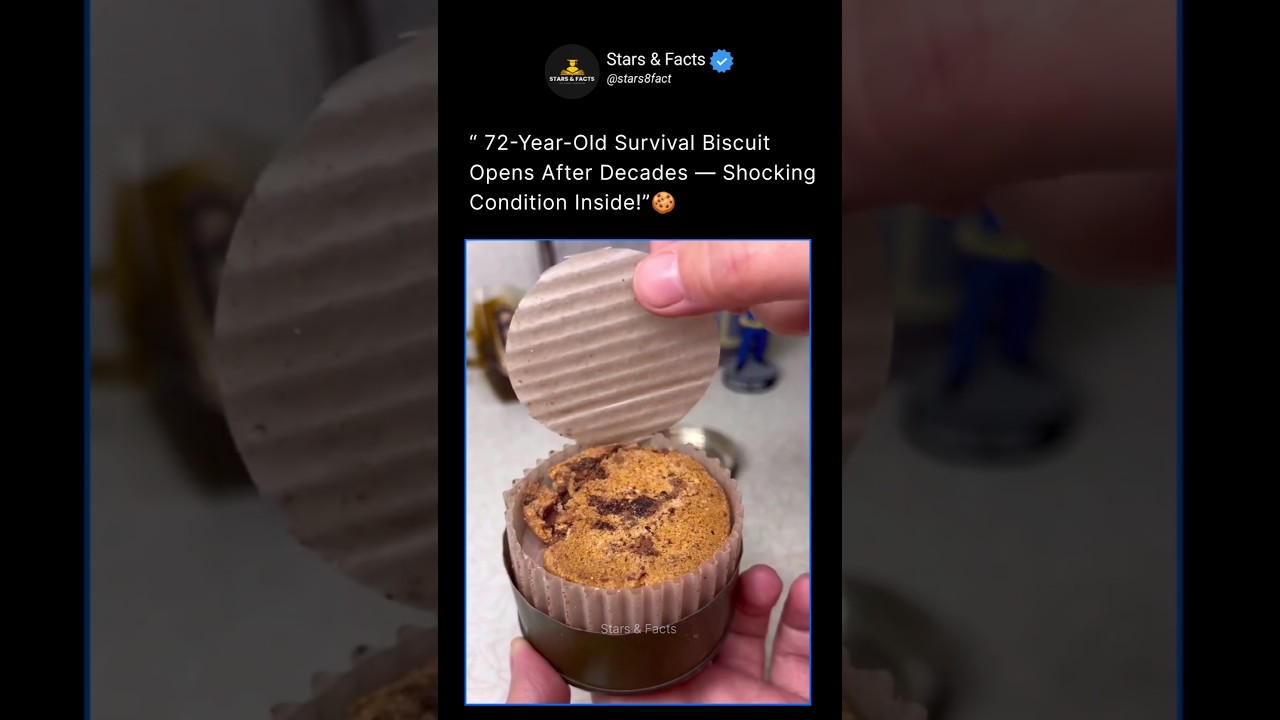“72-Year-Old Survival Biscuit Opens After Decades — You Won’t Believe Its Condition