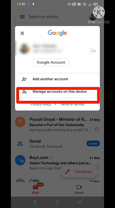 how to remove gmail account from android phone. Remove GOOGLE ACCOUNT.