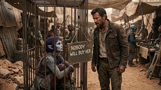 He Discovered an Alien Woman Locked in the Dusty Market with a Sign Saying: “Nobody Will Buy Her”