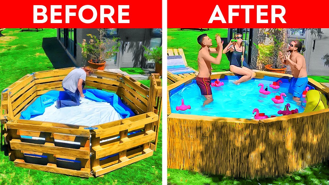 Amazing Uses For Wood Pallets || Incredible DIYs For Your Backyard