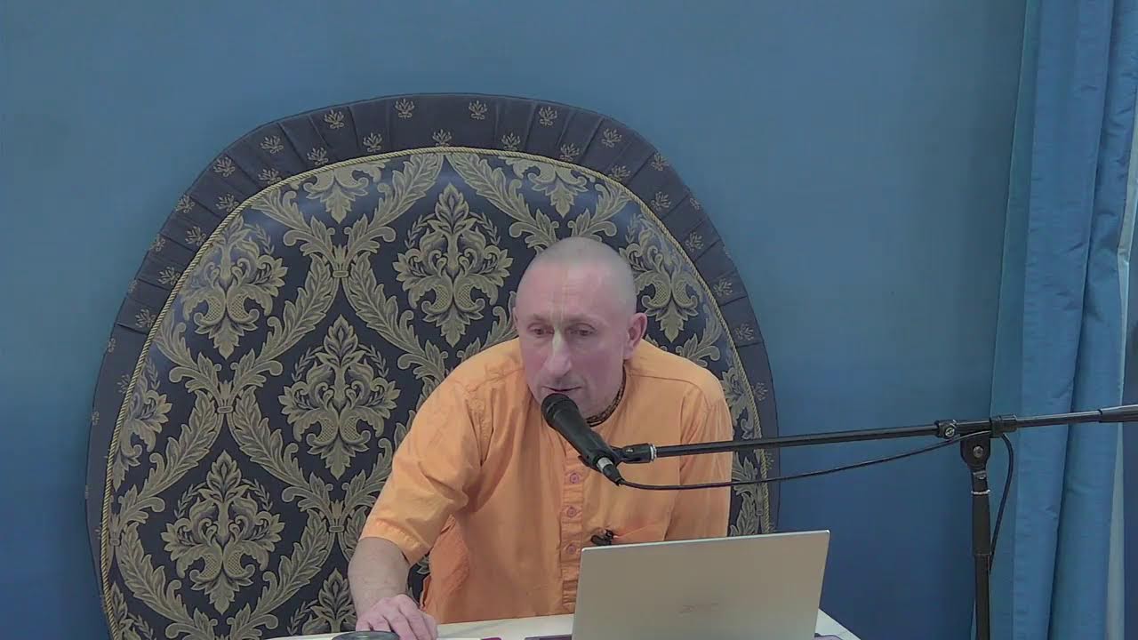 ЕМ Джагадиша Симха дас - Шримад Бхагаватам 5.1.15 Прямой эфир через restream.su