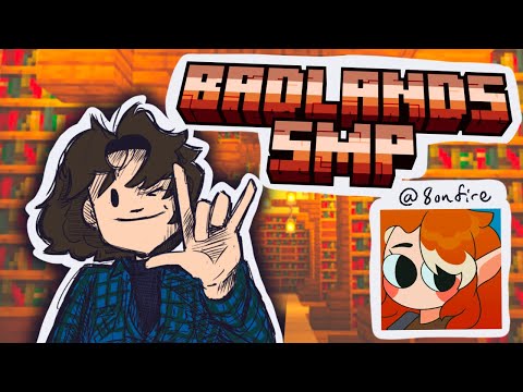 RAIDING THE STRONGHOLD AGAIN!!! with @8onfire on a cowboy smp [Badlands SMP ep 5]