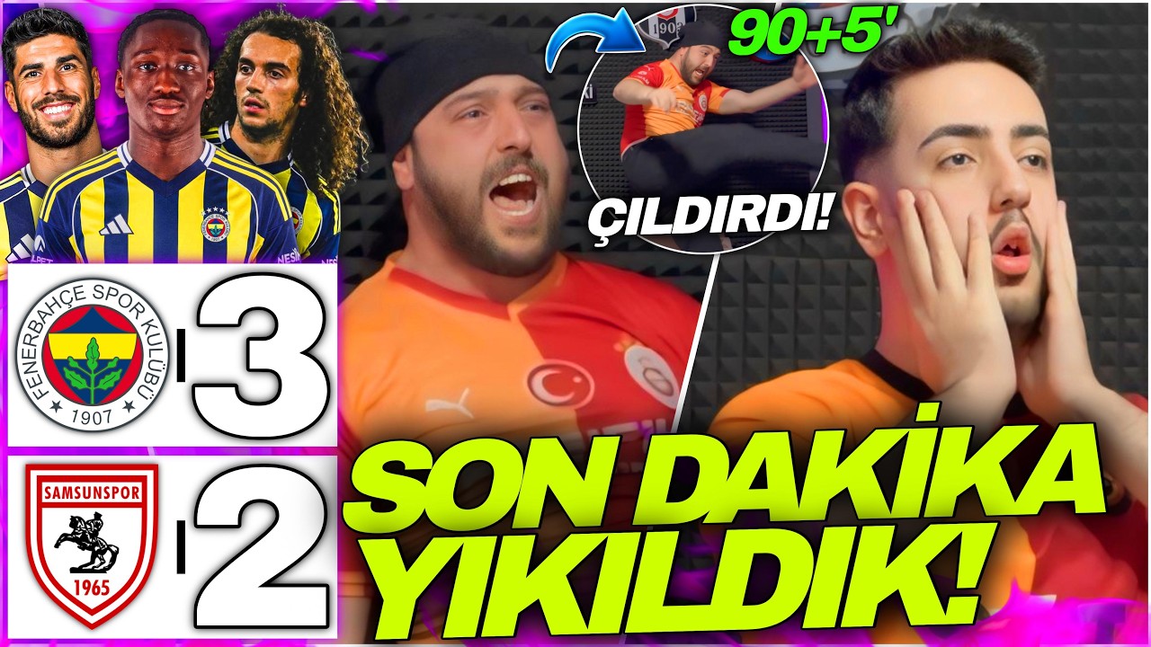 Son Dakika Golüyle Yıkıldık!! | Fenerbahçe 3-2 Samsunspor