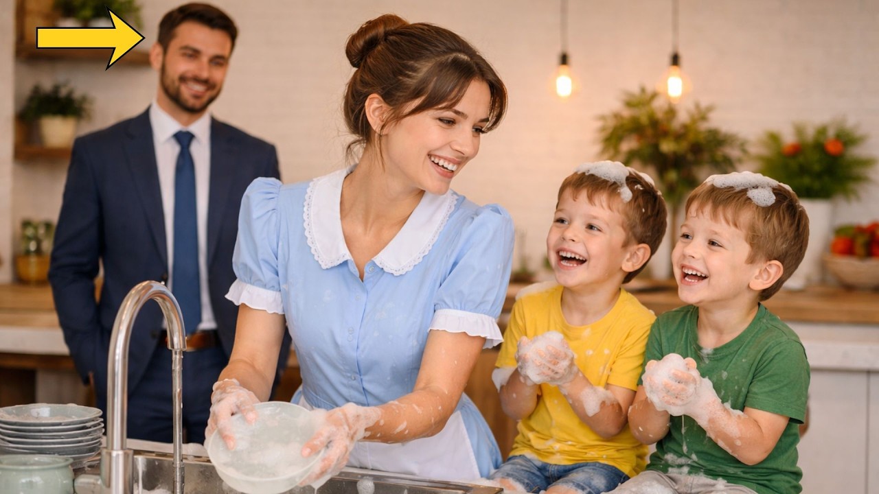 EL MILLONARIO REGRESÓ FURIOSO A CASA… Y SE QUEBRÓ AL VER LO QUE LA EMPLEADA HACÍA CON SUS HIJOS...