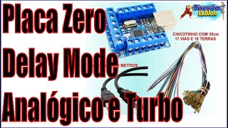Testar Placa Zero Delay Fliperama Arcade Multijogos No Windows Mode Analógico digital Botões Turbo