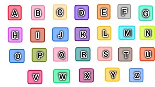 Learn A to Z| Alphabets Reading |A-B-C-D  English Alphabet Letter| ABCD| A for Apple B for Ball |ABC